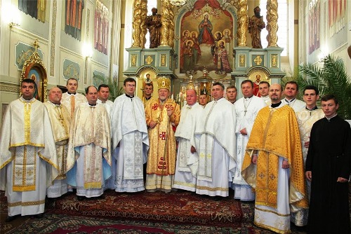 Подячною Літургією відзначили ювілейний день хіротонії єпархіального єпископа